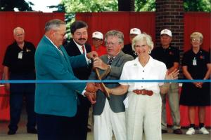Ribbon Cutting ceremony at the 1997 Iowa State Fair