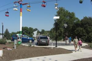 Displays on Expo Hill during the 2011 Iowa State Fair