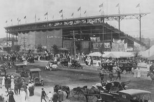 The Grandstand was originally built in 1909