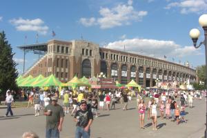 The Grandstand at the Iowa State Fair