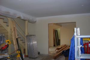 Interior progress in March 2007