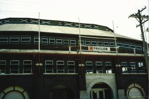 The pavilion before renovations