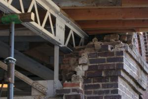 After over a century of wear and tear, masonry work was needed