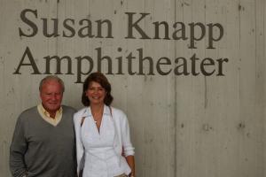 Bill and Susan Knapp at the dedication